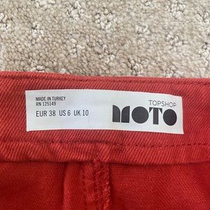 Topshop skirt with buttons size US 6